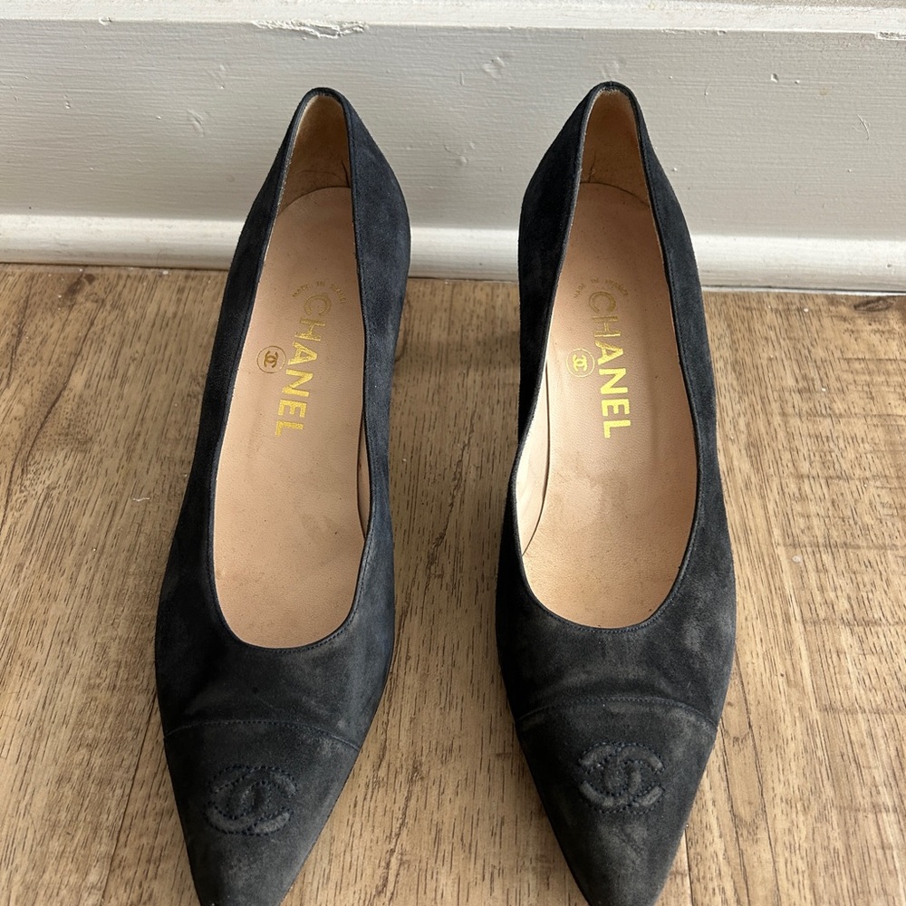 Chanel Suede Pumps – Size Women’s 40 - Made in France